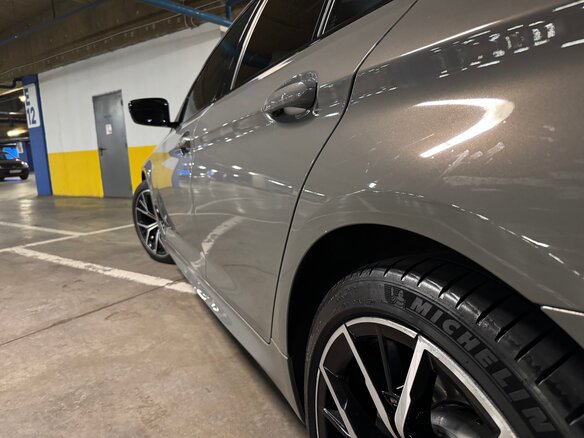2022 BMW 5 серии 520d xDrive VII (G30/G31/G38) Рестайлинг, серый, 4400000 рублей - вид 20
