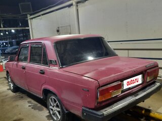 1993 Lada (ВАЗ) 2107, пурпурный, 170000 рублей, вид 5