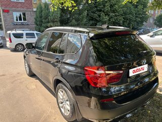 2013 BMW X3 28i xDrive II (F25), чёрный, 1999999 рублей, вид 2