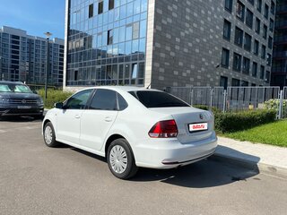 2015 Volkswagen Polo V Рестайлинг, белый, 1099999 рублей, вид 3