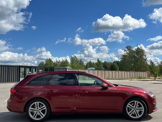 2019 Audi A4 V (B9), красный, 3190000 рублей, вид 4