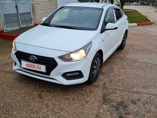2017 Hyundai Solaris II, белый, 1150000 рублей, вид 1