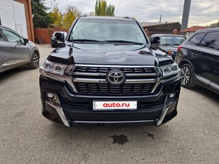 2015 Toyota Land Cruiser 200 Series Рестайлинг 2, чёрный, 4750000 рублей, вид 2