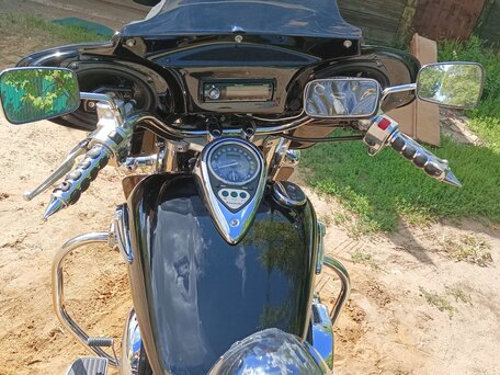 2004 Kawasaki VN1500 Vulcan, чёрный, 570000 рублей, вид 2