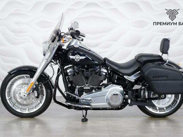 2018 Harley-Davidson Fat Boy, чёрный, 1847000 рублей - вид 1