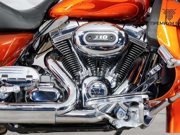2010 Harley-Davidson CVO, оранжевый, 1210000 рублей - вид 9