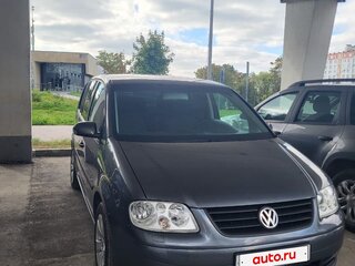 2003 Volkswagen Touran I, серый, 950000 рублей, вид 4
