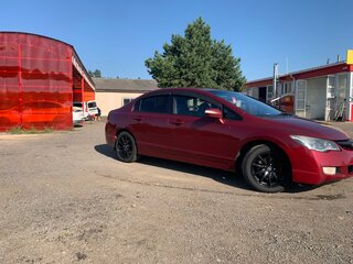 2007 Honda Civic VIII, красный, 700000 рублей, вид 3