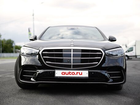 2020 Mercedes-Benz S-Класс 400 d 4MATIC VII (W223), чёрный, 8200000 рублей, вид 2