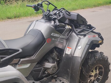 2012 BRP Can-Am Outlander 800, серебристый, 900000 рублей, вид 2