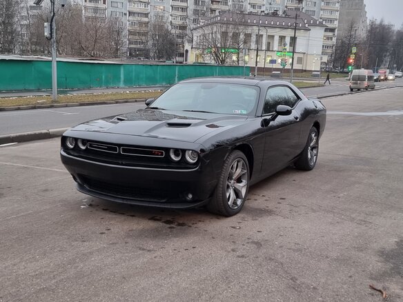 2017 Dodge Challenger R__T III Рестайлинг 2, чёрный