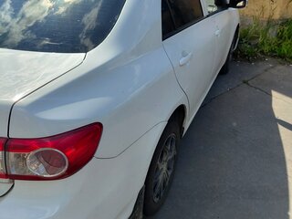 2010 Toyota Corolla X (E140, E150) Рестайлинг, белый, 770000 рублей, вид 5