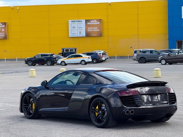 2008 Audi R8 V8 I (Typ 42), чёрный - вид 10