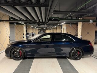2019 Mercedes-Benz S-Класс AMG 63 AMG Long III (W222, C217) Рестайлинг, синий, 12500000 рублей, вид 1