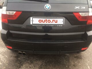 2009 BMW X3 25i I (E83) Рестайлинг, чёрный, 1050000 рублей, вид 3