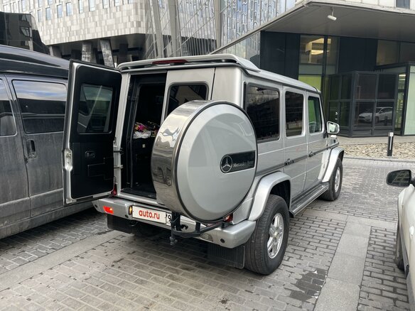 2002 Mercedes-Benz G-Класс 500 II (W463), серебристый - вид 4
