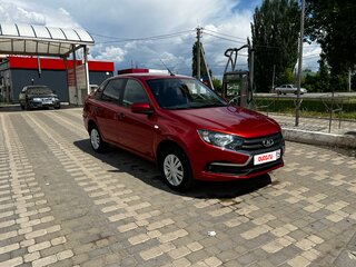 2019 Lada (ВАЗ) Granta I Рестайлинг, красный, 489000 рублей, вид 2