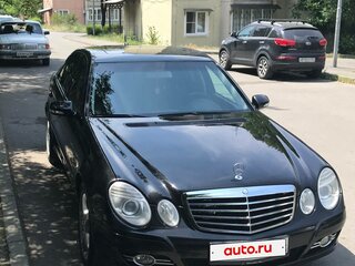 2008 Mercedes-Benz E-Класс 200 NGT III (W211, S211) Рестайлинг, чёрный, 1250000 рублей, вид 1