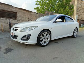2011 Mazda 6 II (GH) Рестайлинг, белый, 1000000 рублей, вид 2