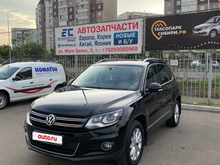 2012 Volkswagen Tiguan I Рестайлинг, чёрный, 1750000 рублей, вид 1