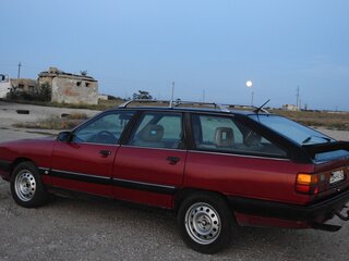 1987 Audi 100 III (C3), красный, 280000 рублей, вид 1