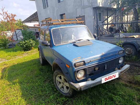 2006 Lada (ВАЗ) 2121 (4x4) I Рестайлинг, синий, 210000 рублей - вид 1