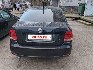 2013 Volkswagen Polo V, чёрный, 770000 рублей, вид 4