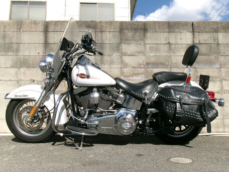 2007 Harley-Davidson Heritage Classic, белый, 820000 рублей, вид 2