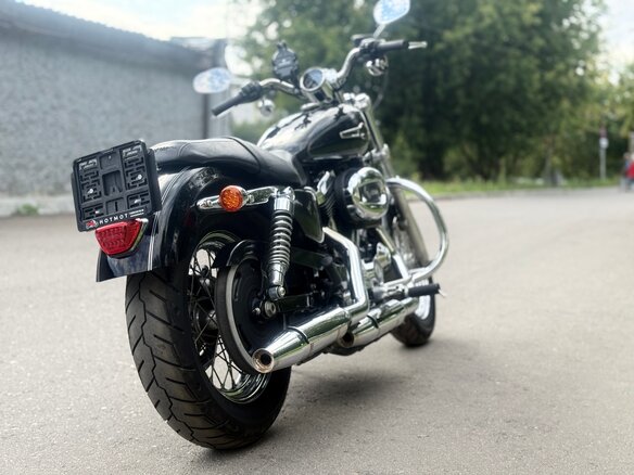 2014 Harley-Davidson Sportster 1200, чёрный, 700000 рублей - вид 5