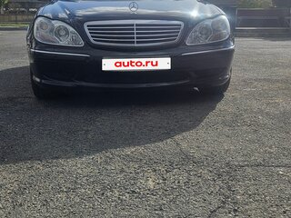 2000 Mercedes-Benz S-Класс 500 Long IV (W220), чёрный, 1050000 рублей, вид 2