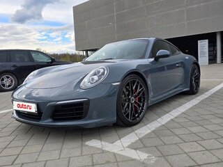 2016 Porsche 911 Carrera 4S VII (991) Рестайлинг, серый, 11100000 рублей, вид 2