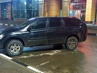 2010 SsangYong Actyon Sports I, чёрный, 650000 рублей, вид 2