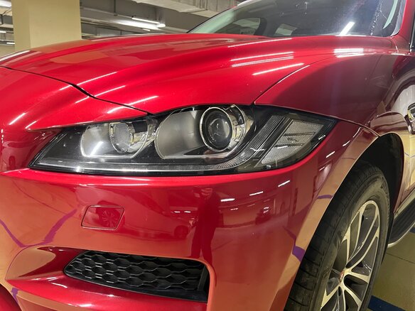 2017 Jaguar F-Pace I, красный, 2390000 рублей - вид 8
