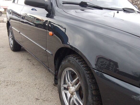 2008 Hyundai Accent ТагАЗ II, чёрный, 465000 рублей - вид 5
