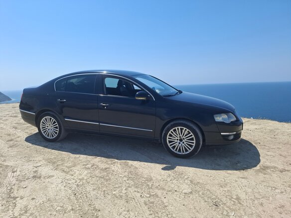2007 Volkswagen Passat B6, чёрный, 1000000 рублей