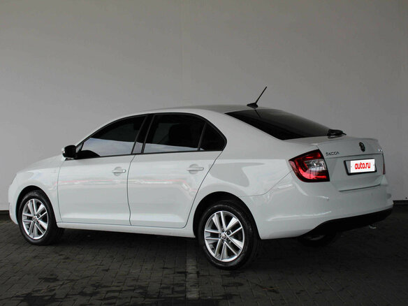 2019 Skoda Rapid I Рестайлинг, белый, 1499000 рублей - вид 6