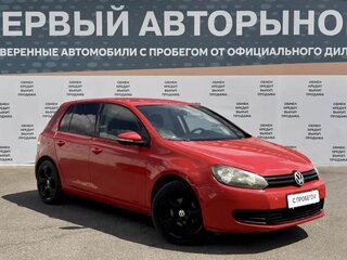 2011 Volkswagen Golf VI, красный, 590000 рублей, вид 3