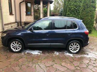 2015 Volkswagen Tiguan I Рестайлинг, синий, 1200000 рублей, вид 1