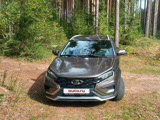 2024 Lada (ВАЗ) Vesta SW Cross I Рестайлинг (NG), коричневый, 1550000 рублей, вид 2