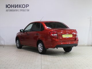 2020 Lada (ВАЗ) Granta I Рестайлинг, красный, 749000 рублей, вид 4