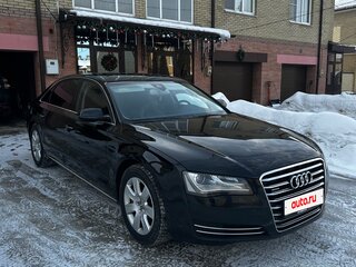 2011 Audi A8 Long III (D4), чёрный, 1700000 рублей, вид 3