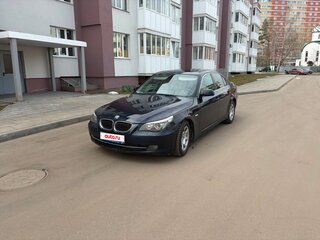 2008 BMW 5 серии 525i V (E60/E61) Рестайлинг, синий, 990000 рублей, вид 1