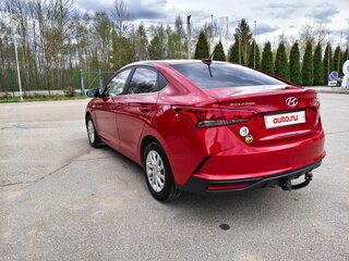 2020 Hyundai Solaris II, красный, 1500000 рублей, вид 1