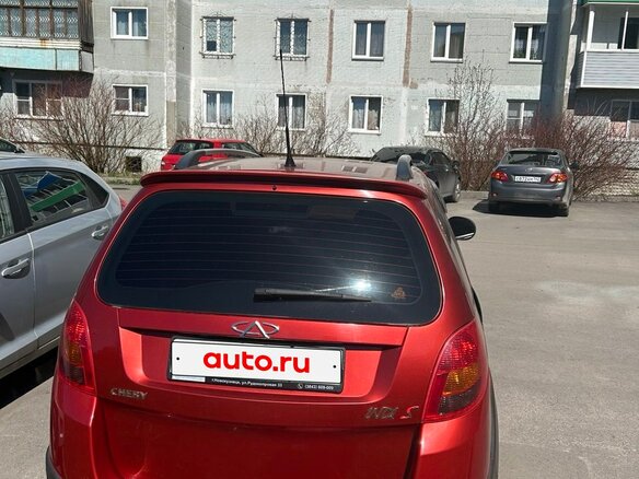 2014 Chery IndiS (S18D) I, красный, 400000 рублей - вид 11