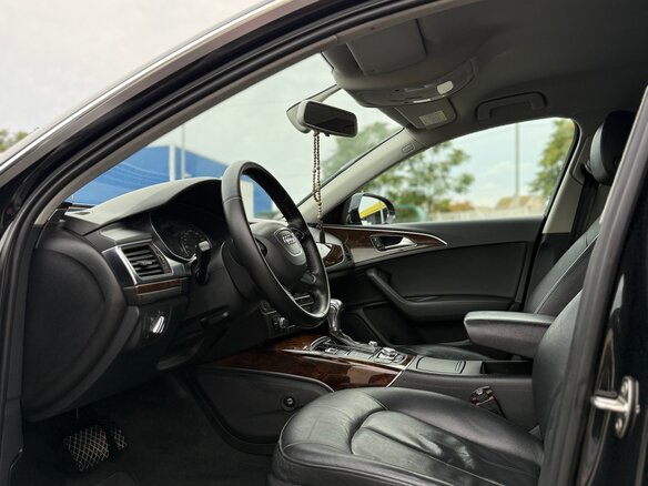 2012 Audi A6 IV (C7), чёрный, 1570000 рублей - вид 8