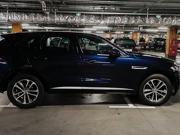 2019 Jaguar F-Pace I, синий, 4035526 рублей - вид 1