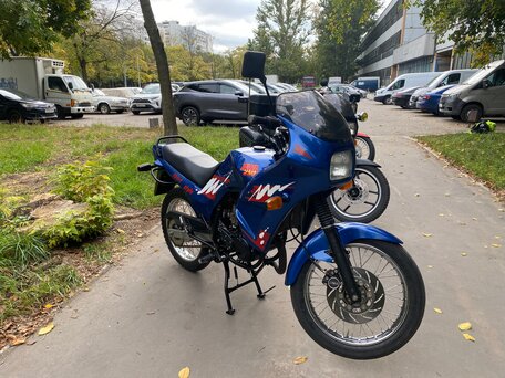 1996 Jawa 250 Master Tempo, синий, 990000 рублей, вид 4
