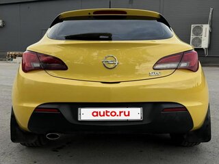 2012 Opel Astra GTC J Рестайлинг, жёлтый, 750000 рублей, вид 4
