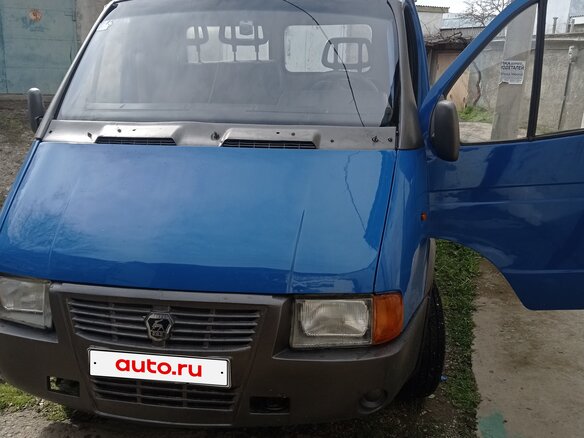 1996 ГАЗ ГАЗель (3221), синий, 530000 рублей - вид 9