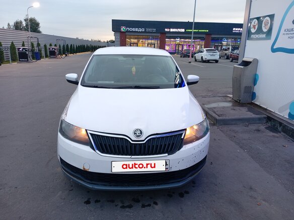 2015 Skoda Rapid I, белый - вид 1